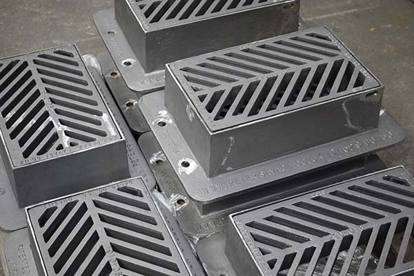 SG iron drain and cover